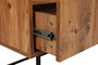 Hanah Home Lupin 180 - Nogal y Negro